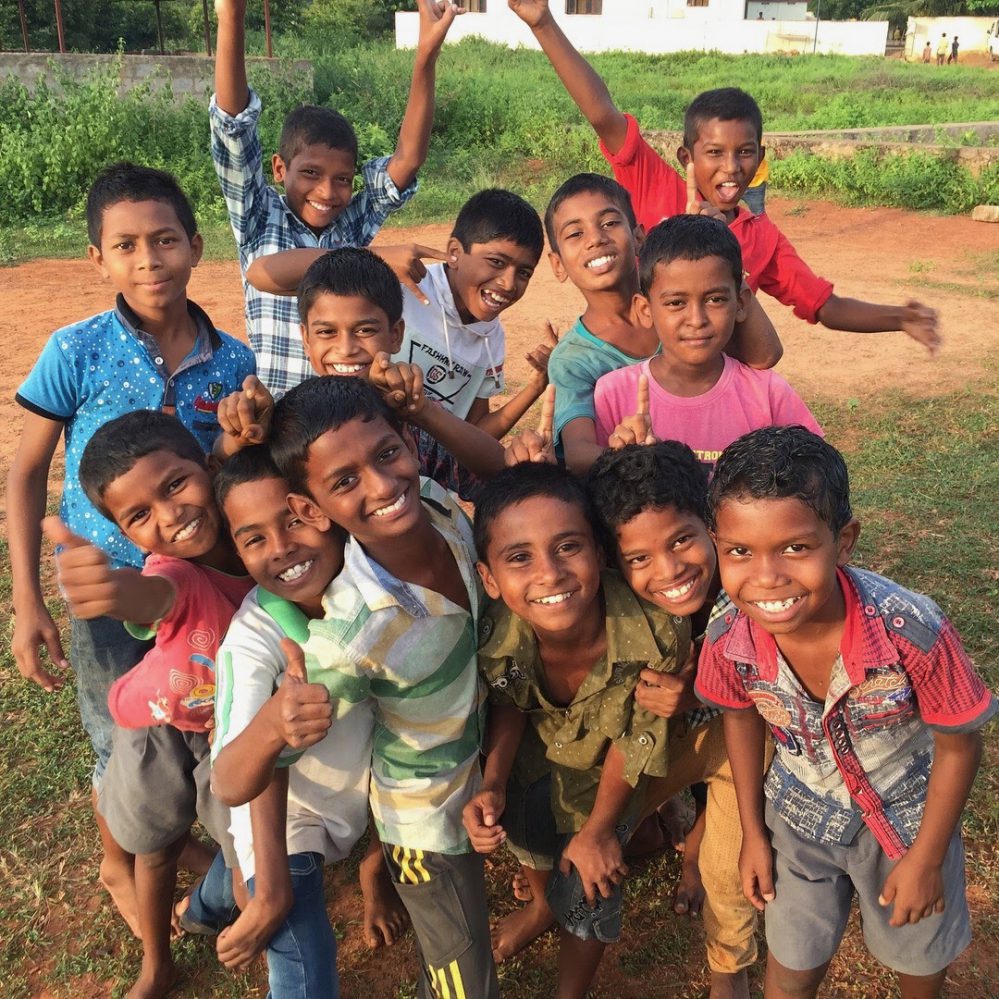 Boys at the Children of Faith Home in Visakhaptanam