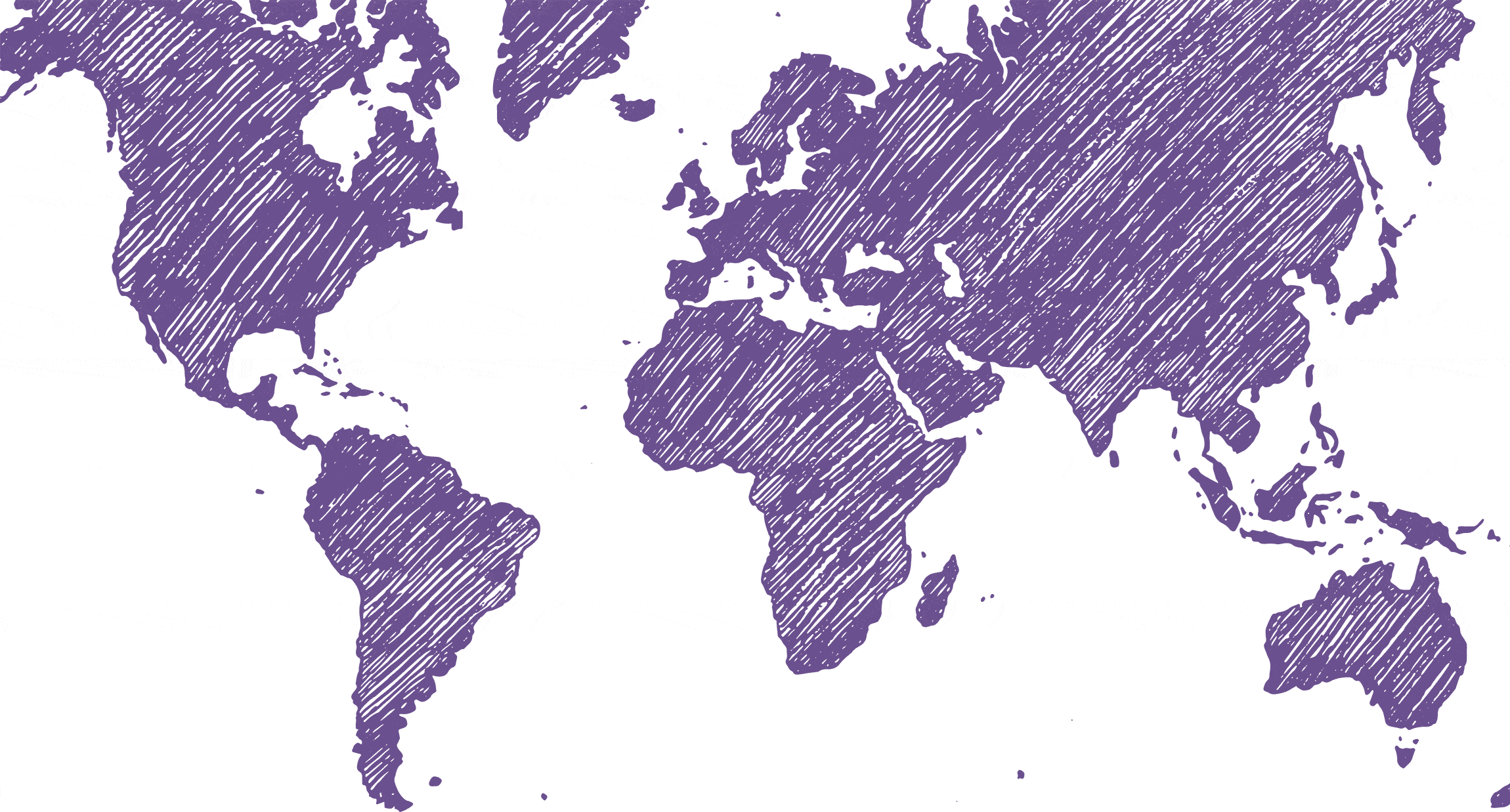 Map of the world with location of the Children of Faith chairty in the US and the home in India