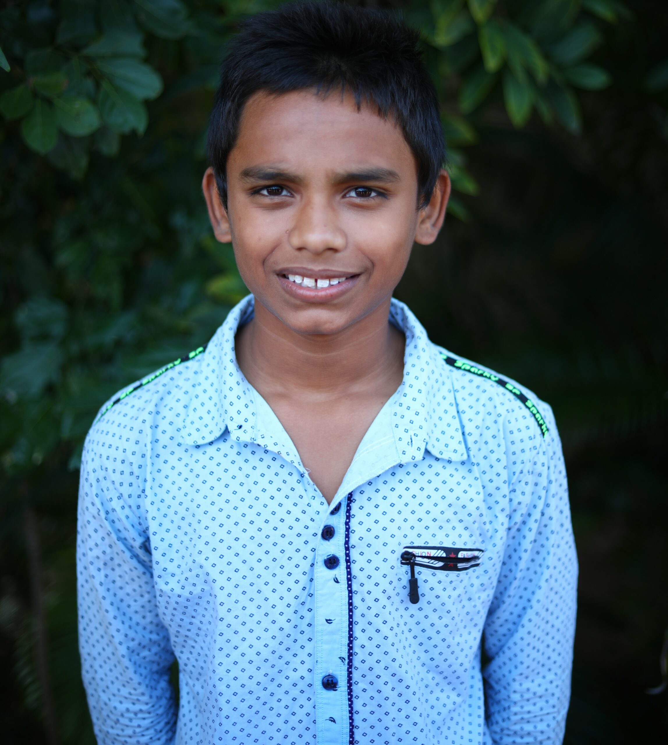 Boy from COF in India