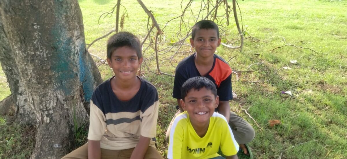 Boys from Children of Faith enjoy a day in the Park