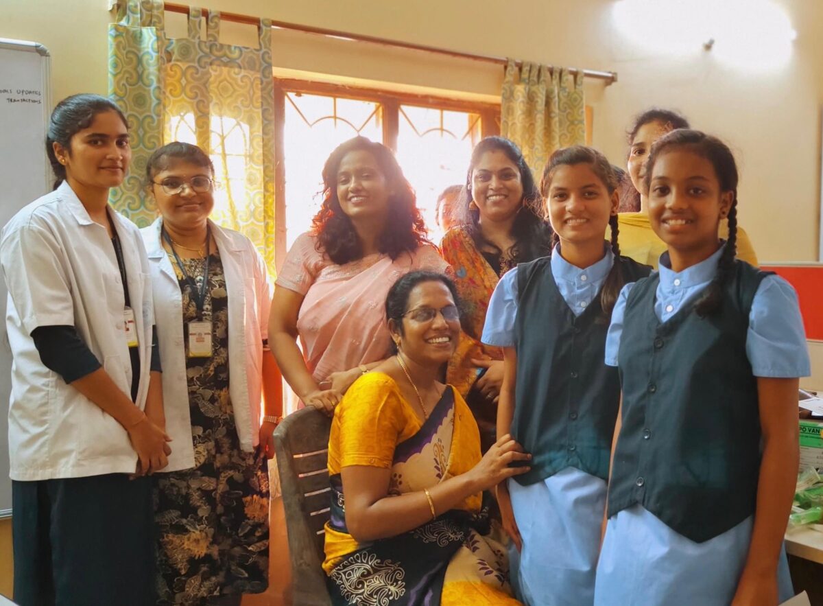 Health Screening at Children of Faith in Visakhapatnam, India