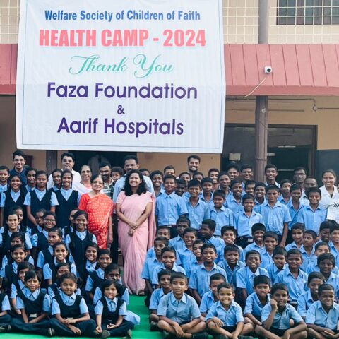 Children of Faith in Visakhapatnam India hosts a Health Camp