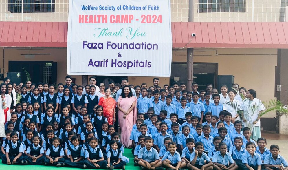 Children of Faith in Visakhapatnam India hosts a Health Camp