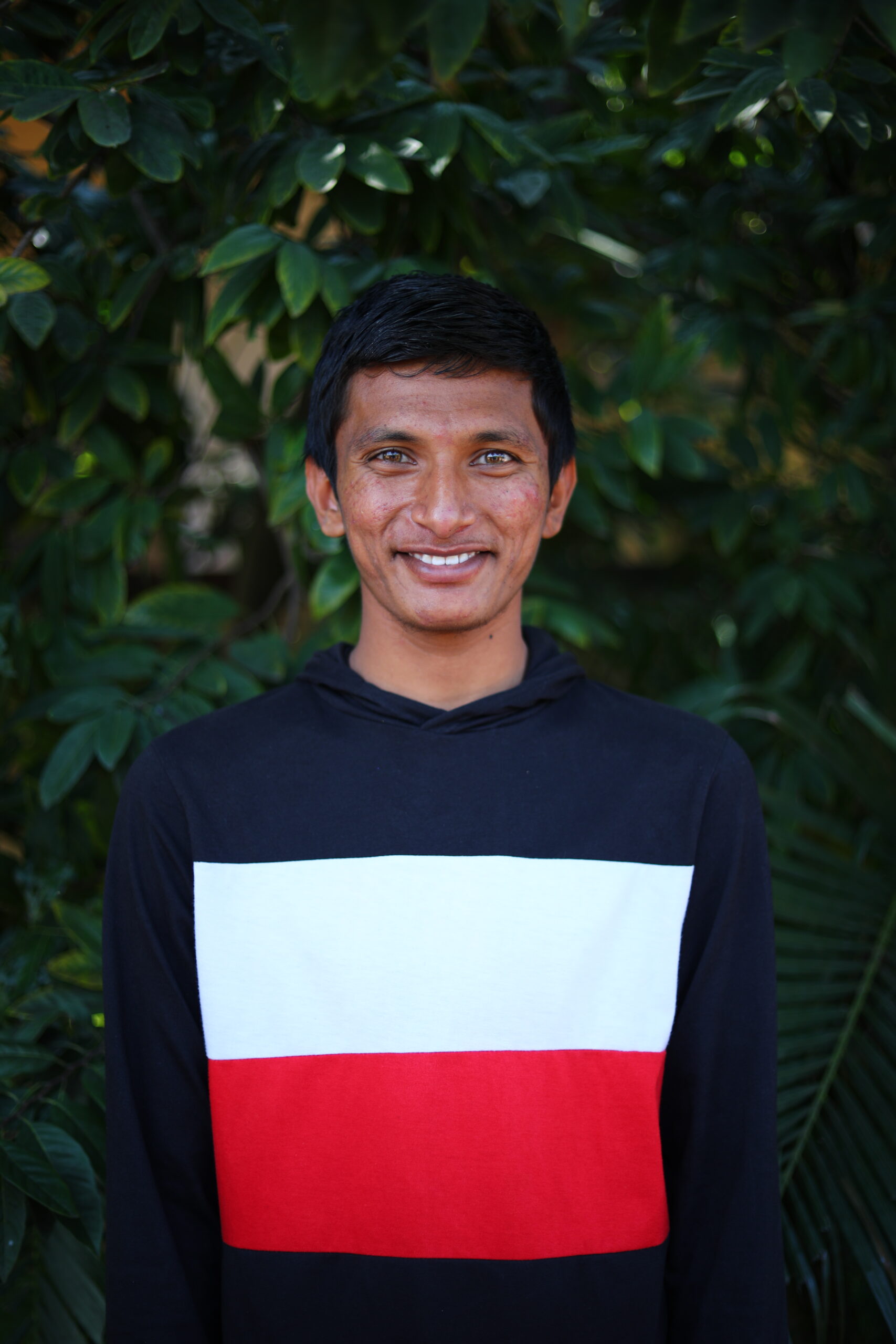 Young man at the Children of Faith Home in Visakhapatnam India